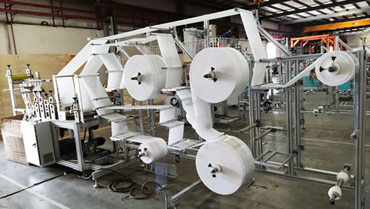 沪工KN95口罩打片机